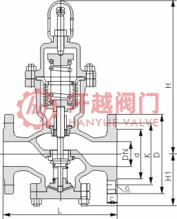 Y44H波紋管式減壓閥